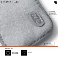 Sharper Image Heated Neck and Shoulder Massager for Pain Relief