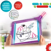 Discovery Kids Shake Studio Sprinkle Designer Kit, Arts and Crafts Stencil Kit