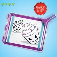 Discovery Kids Shake Studio Sprinkle Designer Kit, Arts and Crafts Stencil Kit