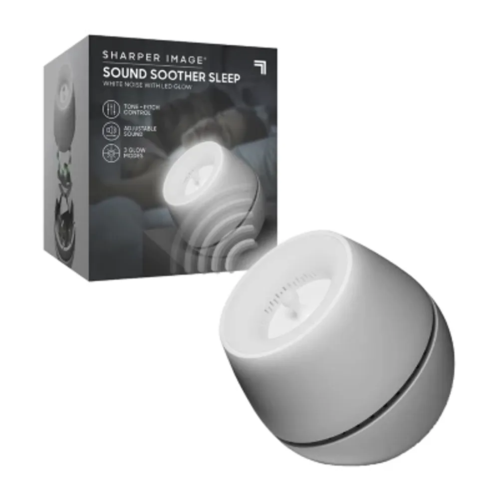 Sharper Image® Sound Soother Wind, White Noise Machine With LED Glow