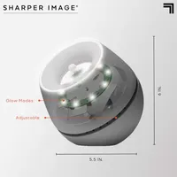 Sharper Image® Sound Soother Wind, White Noise Machine With LED Glow