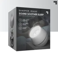 Sharper Image® Sound Soother Wind, White Noise Machine With LED Glow