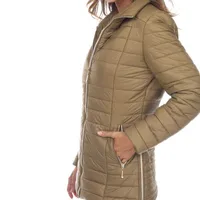 White Mark Midweight Puffer Jacket