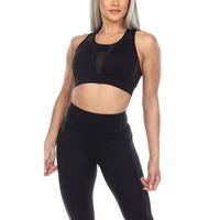 White Mark High Support Sports Bra-Average Figure