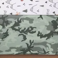 The Peanutshell Woodland Camo 3-pc. Crib Bedding Set