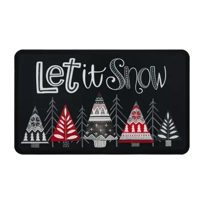 Mohawk Home Dri-Pro Let It Snow Anti-Fatigue 18"X30" Kitchen Mat