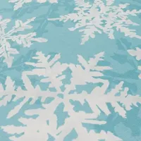 Mohawk Home Holiday Snowflakes Anti-Fatigue 18"x30" Kitchen Mat