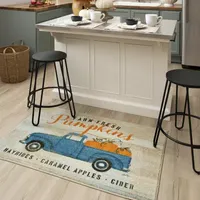 Mohawk Home Everstrand Farm Fresh Pumpkins Latex Kitchen Mat