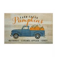 Mohawk Home Everstrand Farm Fresh Pumpkins Latex Kitchen Mat