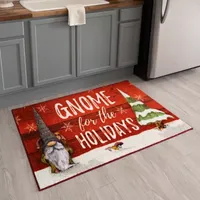 Mohawk Home Everstrand Gnome For The Holidays Latex Kitchen Mat