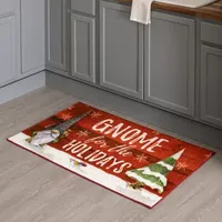 Mohawk Home Everstrand Gnome For The Holidays Latex Kitchen Mat