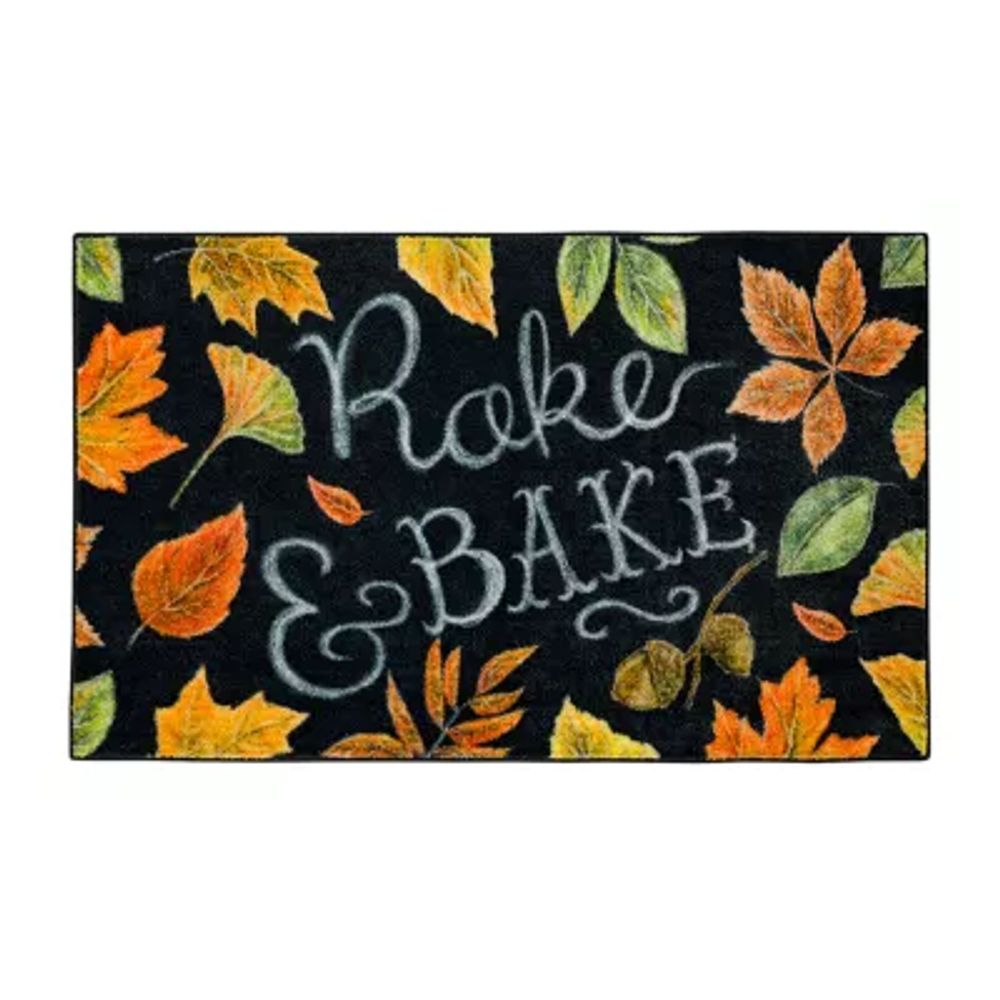 Mohawk Home Rake & Bake Coir Rectangular Indoor Outdoor Doormat