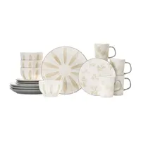 Baum Vaughn 16-pc. Ceramic Dinnerware Set