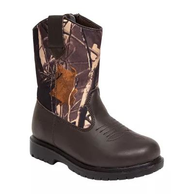 Deer Stags Little & Big  Boys Tour Water Resistant Insulated Block Heel Winter Boots