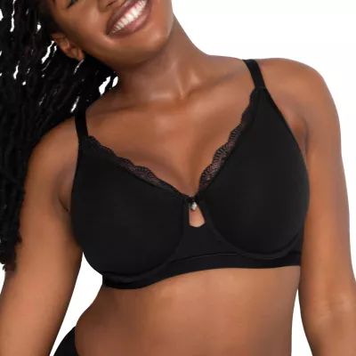 Curvy Couture Medium Impact Wireless Sports Bra - 1329