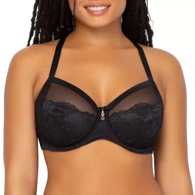 Curvy Couture Lace Luxe Underwire Bra-1299