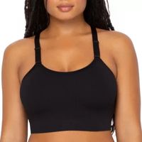 Curvy Couture Smooth Seamless Comfort Wireless Longline Bra-1332