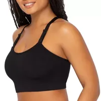 Curvy Couture Smooth Seamless Comfort Wireless Longline Bra-1332