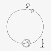 Sterling Silver 6 1/2 Inch Solid Rolo Round Chain Bracelet