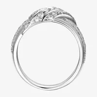 5.5MM 2 1/2 CT. T.W. Cubic Zirconia Sterling Silver Round Band