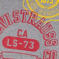 Levi's Big Boys Crew Neck Short Sleeve Graphic T-Shirt