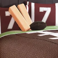 Riverbrook Home Field Goal Midweight Embroidered Comforter Set