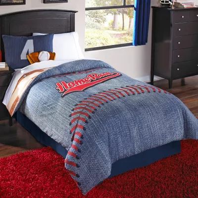 Riverbrook Home Grand Slam Midweight Embroidered Comforter Set