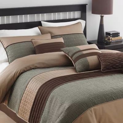 Riverbrook Home Lexia 7-pc. Midweight Embroidered Comforter Set