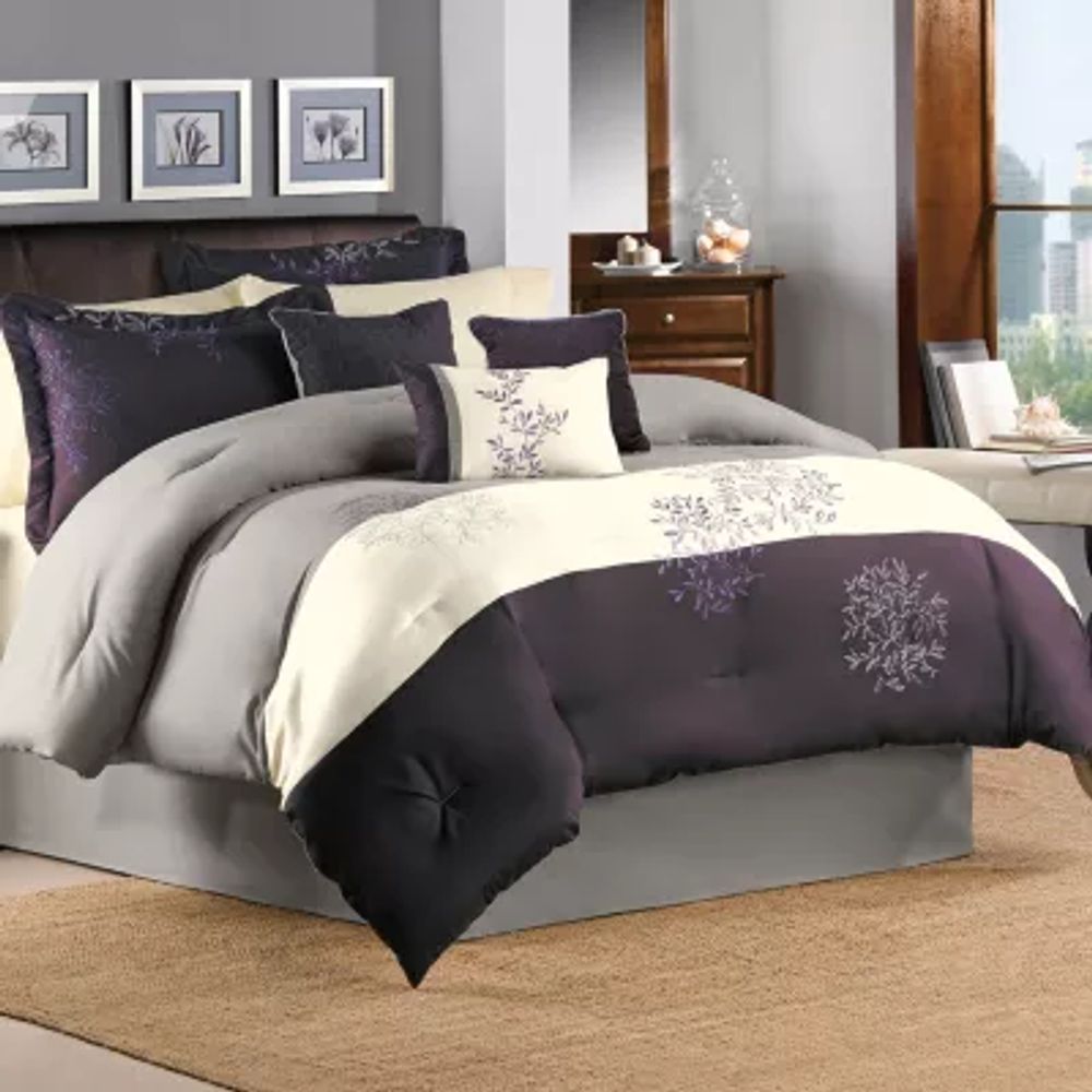 Riverbrook Home Murell 7-pc. Midweight Embroidered Comforter Set