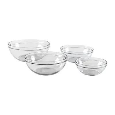 Anchor 4-pc. Glass Mixing Bowl Set