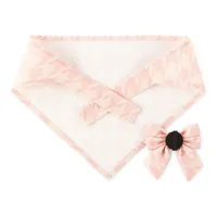 Paw & Tail Dog Bandana and Bow Set