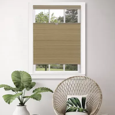 Top-Down Bottom-Up Cordless Honeycomb Shade