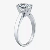 2 CT.Lab-Grown (I / SI2) Diamond Oval-cut Solitaire Engagement Ring 14K Gold