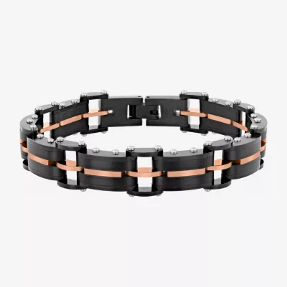 Stainless Steel 8 1/2 Inch Link Bracelet