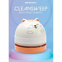 Merkury Innovations Mini Portable Dust Sweeper Panda