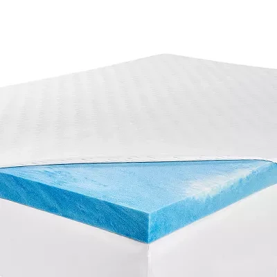 Serta 3 Soothing Cool Memory Foam Mattress Topper