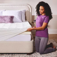 Serta 4 Layered Luxury Memory Foam Mattress Topper