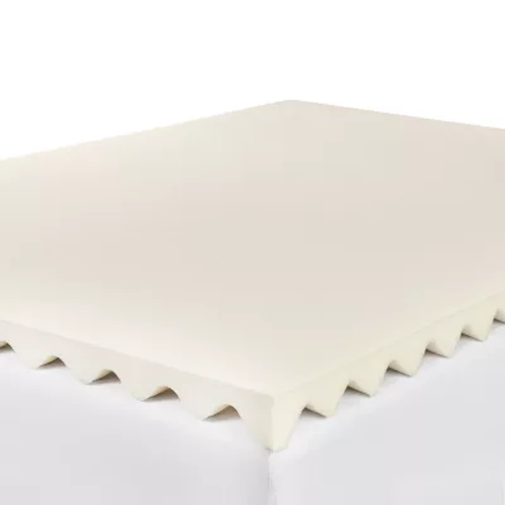 Serta 2.5 Comfort Boost Memory Foam Mattress Topper