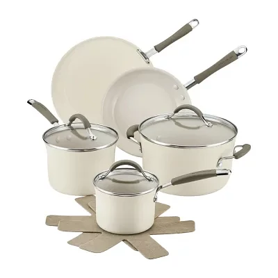 Rachael Ray Cucina Ceramic 10-pc. Non-Stick Cookware Set