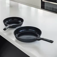 BergHOFF Leo Stone+ Ceramic Non-Stick 2-pc. Fry Pan Set