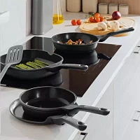 BergHOFF Leo Stone+ Ceramic Non-Stick 2-pc. Fry Pan Set