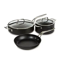 BergHOFF Essentials Ano Hard Anodized Non-Stick 5-pc. Cook-Starter Set