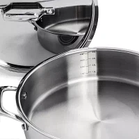 BergHOFF Professional Tri-Ply 18/10 Stainless Steel Starter 5-pc. Cookware Set