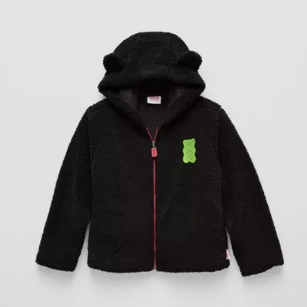 JCPenney x HARIBO Little & Big Girls Lightweight Teddy Jacket