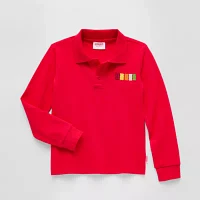 JCPenney x HARIBO Toddler Boys Long Sleeve Polo Shirt