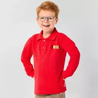 JCPenney x HARIBO Toddler Boys Long Sleeve Polo Shirt