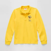 JCPenney x HARIBO Little & Big Girls Long Sleeve Polo Shirt