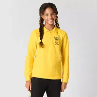 JCPenney x HARIBO Little & Big Girls Long Sleeve Polo Shirt