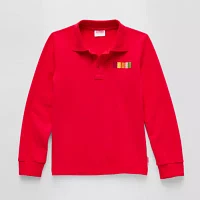 JCPenney x HARIBO Little & Big Boys Long Sleeve Polo Shirt