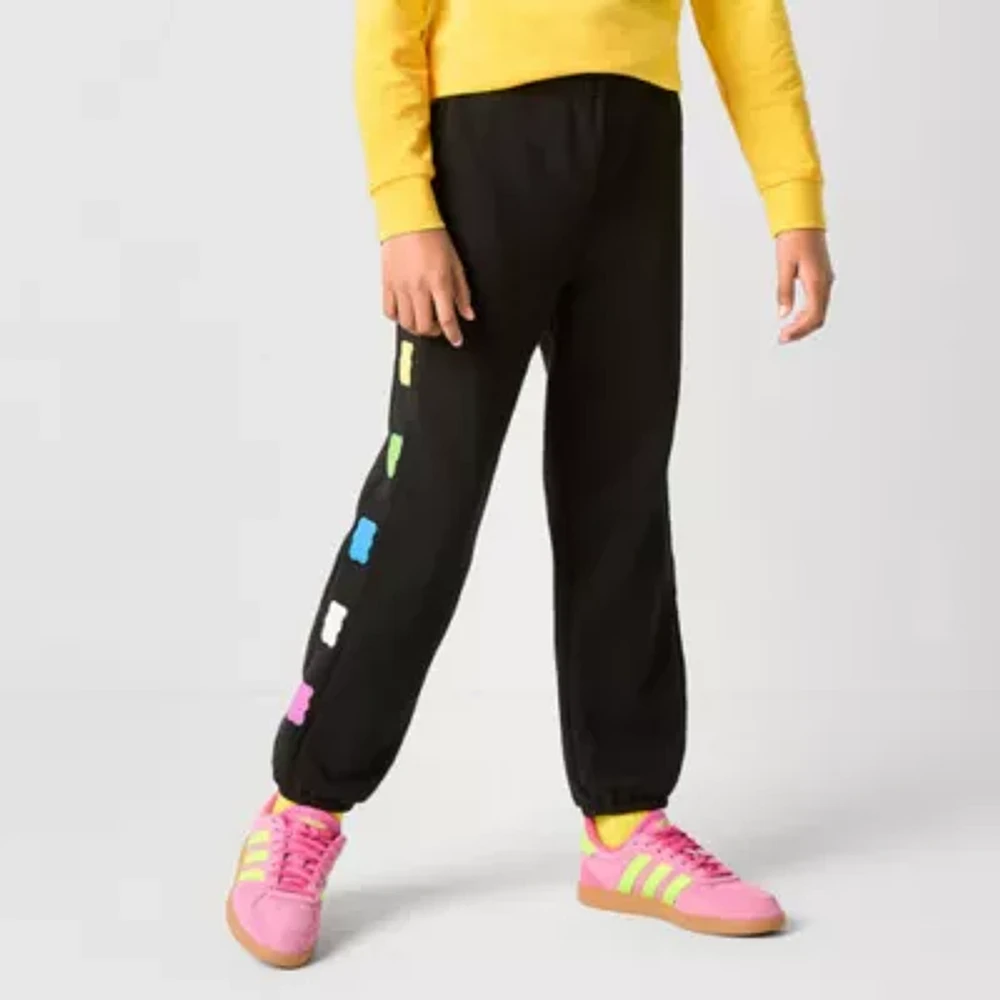 JCPenney x HARIBO Little & Big Girls Cuffed Fleece Jogger Pant